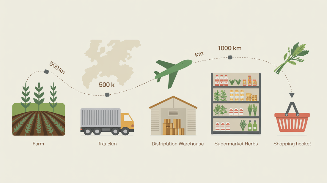 Understanding Food Miles: The Journey of Supermarket Herbs